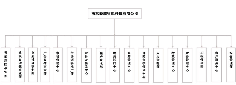 南京路顺智能科技有限公司--公司组织结构