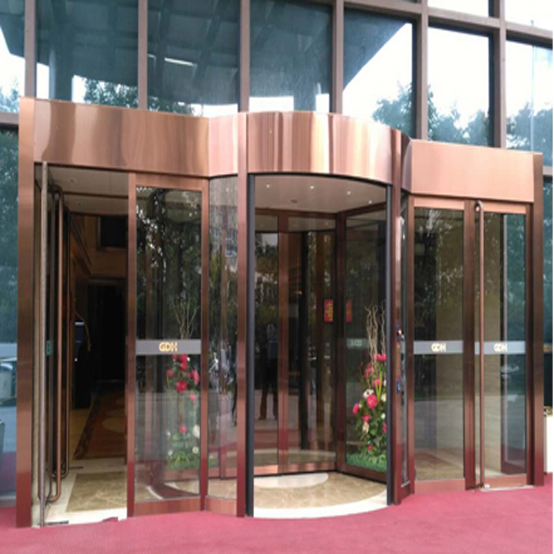 二翼旋转门三翼旋转门四翼旋转门定做安装
